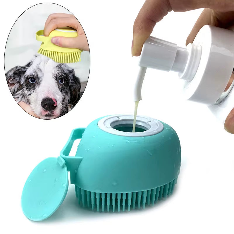 Plastic Eco-Friendly Modern Dog & Cat Hair Comb & Brush for Dog Bath and Massage