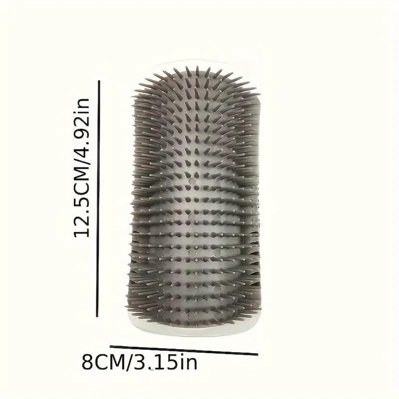 Automatic Cleaning Massage Comb, 1 Count Cat Corner Brush, Pet Hair Removal Brush, Interactive Entertainment Tool for Cats and Dogs, Grooming Tools